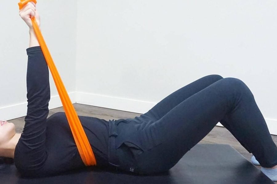 kinesiology exercise rehab in burnaby heights using resistance bands