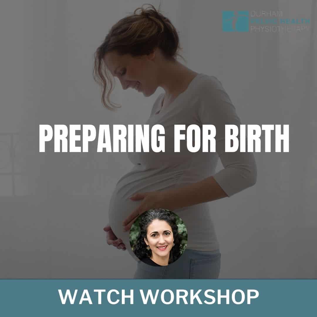 preapring birth workshop in whitby